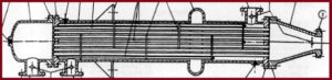 diagram of a fixed tube heat exchanger